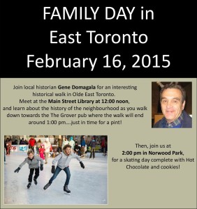 Family day in East Toronto