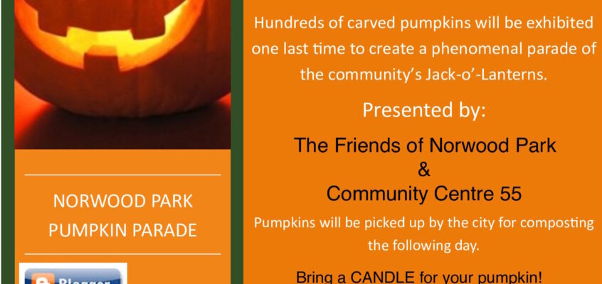 Pumpkin Parade – Nov 1